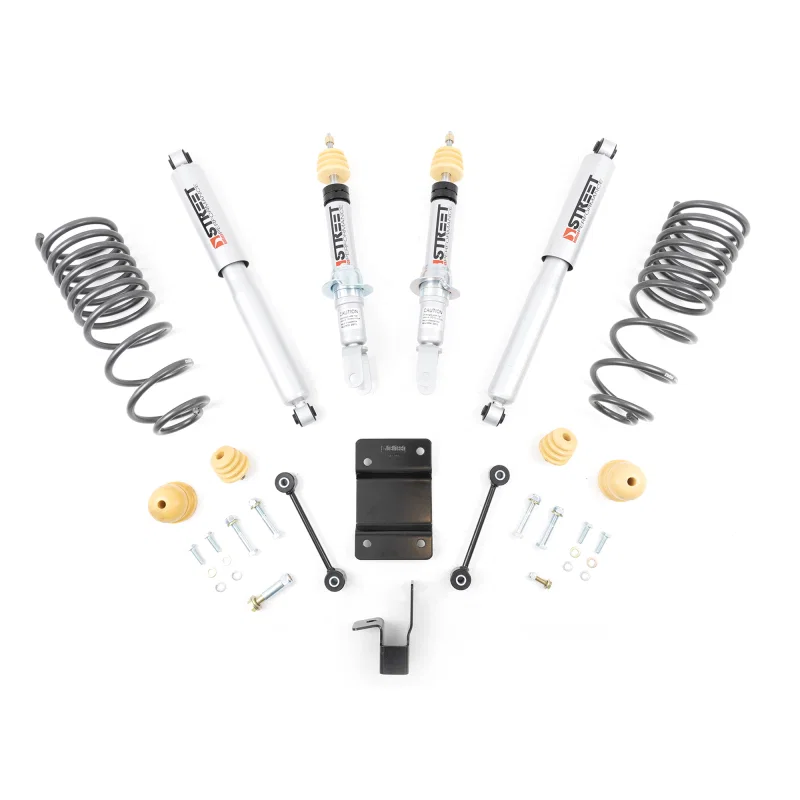 Belltech 965SP, LOWERING KIT 09-18 Dodge Ram 4WD 1500 Quad/Crew Cabs 2inF / 4inR