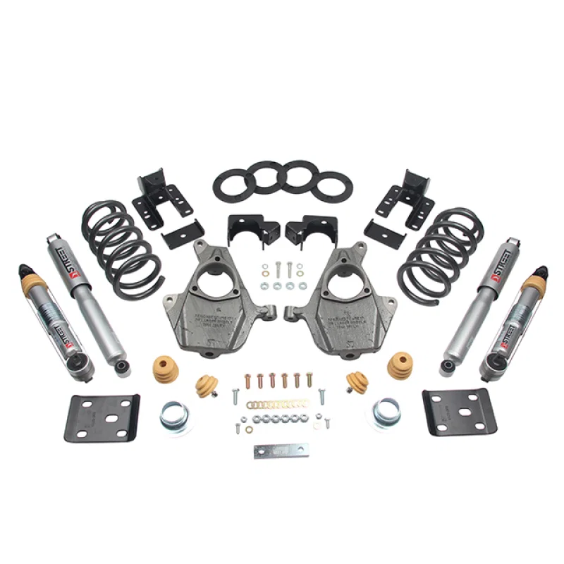 Belltech 1015, LOWERING KIT 16.5-17 Chevy Silverado All Cab 2W 3-4F / 7R