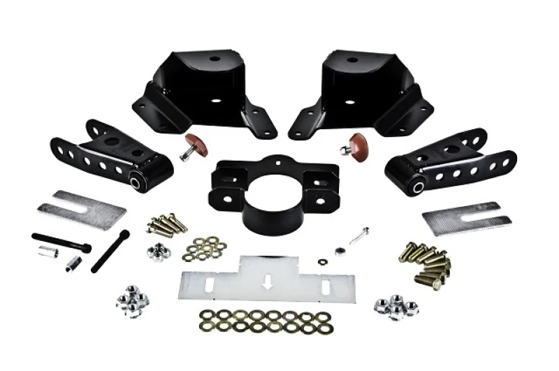Belltech 6515, SHACKLE AND HANGER KIT 99-06 GM/GMC 1500 EXT CAB 3inch