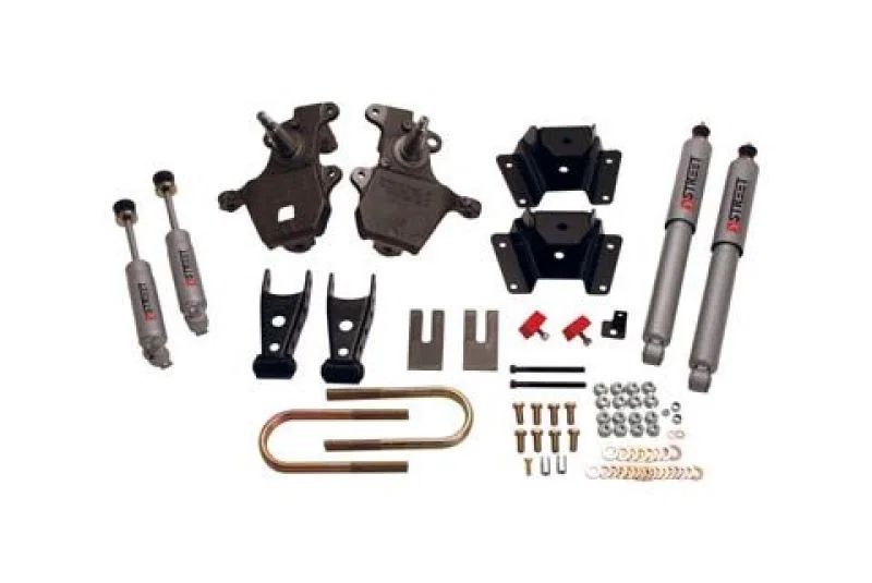 Belltech 915SP, LOWERING KIT WITH SP SHOCKS for Ford