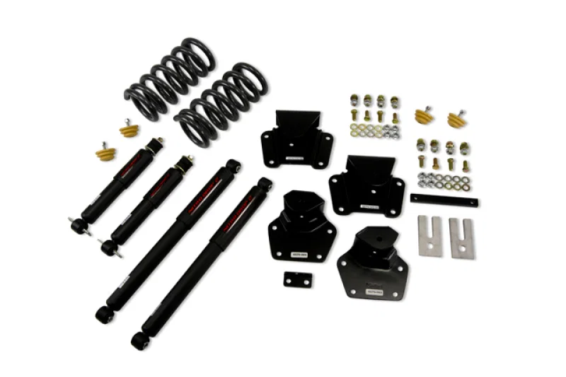 Belltech 802ND, LOWERING KIT WITH ND2 SHOCKS for Dodge Dakota