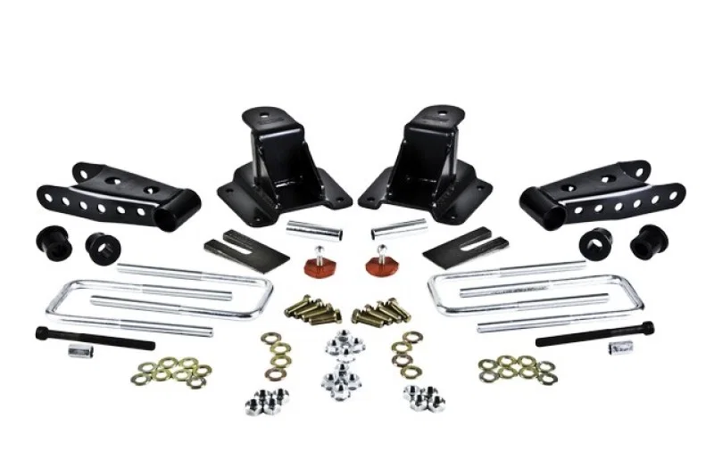 Belltech 6592, SHACKLE AND HANGER KIT 94-00 Dodge RAM 3500 4inch