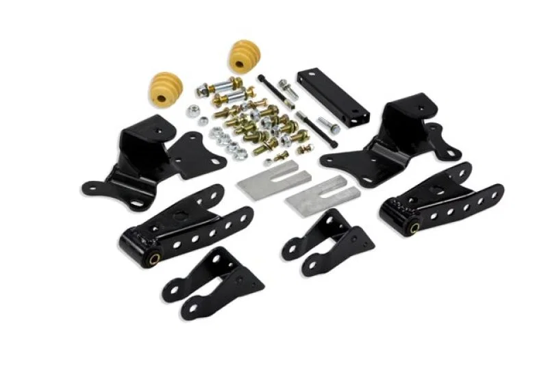 Belltech 6905, SHACKLE AND HANGER KIT 88-96 GM C-2500 4inch