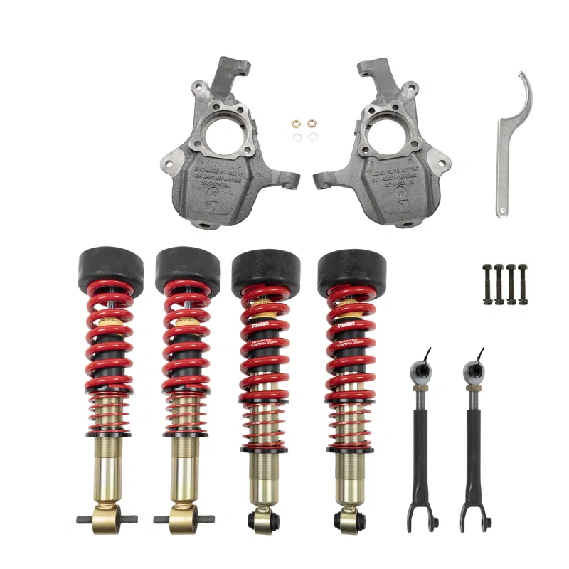 Belltech 1104SPC, 21+ GM SUV SWB ONLY Front and Rear Height Adjustable Coilover Kit