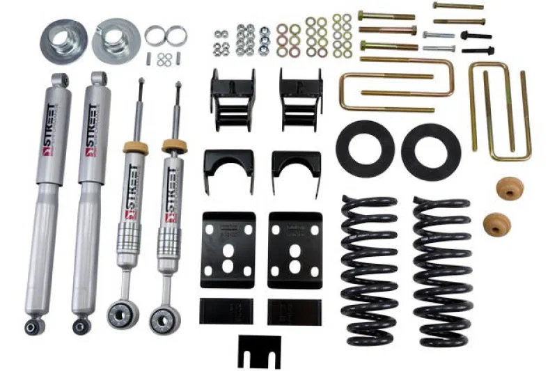 Belltech 980SP, 09-13 Ford F150 Std Cab Short Bed 2in. or 3in. F/4in. R drop w/ SP Shocks Lowering Kits