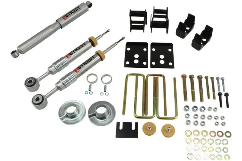 Belltech 982SP, 09-13 Ford F150 Std Cab 2wd Short Bed 2WD Lowering Kit w/ SP Shocks 4in R Drop