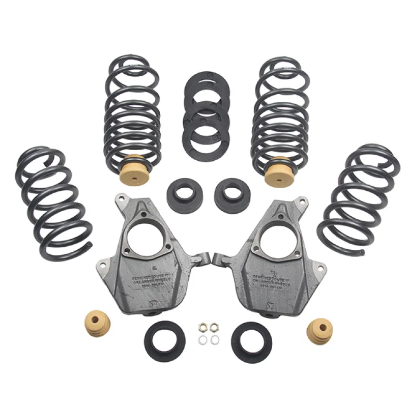 Belltech 1020, LOWERING KIT 14-17 GM SUV w/o Magnetic Ride 2-4inF - 4inR