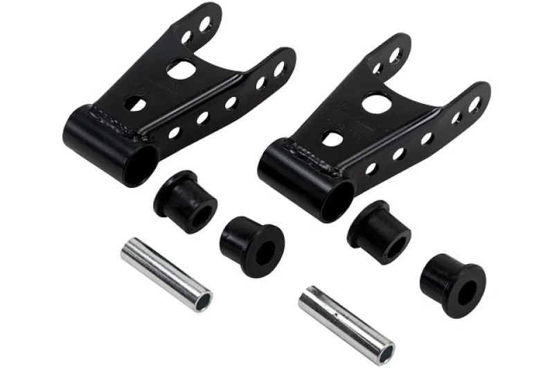 Belltech 6423, Shackle kit 2011+ Chevrolet Silverado/Sierra 3/4 Ton Pickup 1in Rear Drop