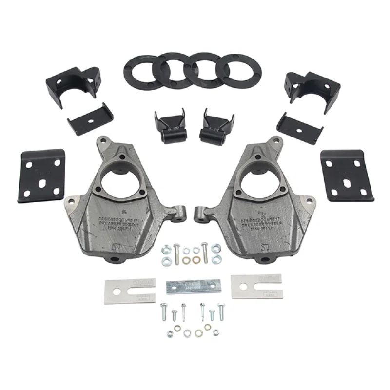 Belltech 1016, LOWERING KIT 16.5-17 Chevy Silverado Crew Cab 2WD 3-4F / 7R