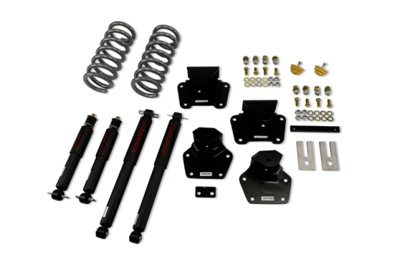 Belltech 808ND, LOWERING KIT WITH ND2 SHOCKS for Dodge Dakota
