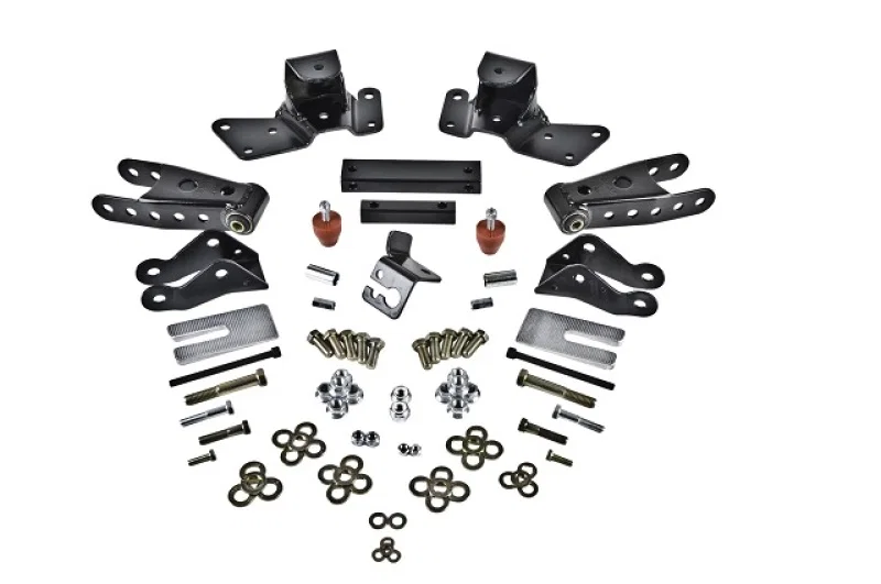Belltech 6909, SHACKLE AND HANGER KIT 97-00 C2500/3500 non dually 4inch