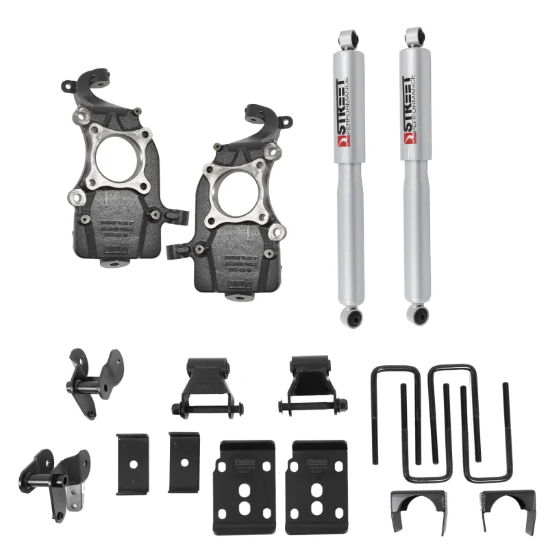 Belltech 1052SP, 2021+ Ford F-150 2WD Lowering Kit w/ Street Performance Shocks