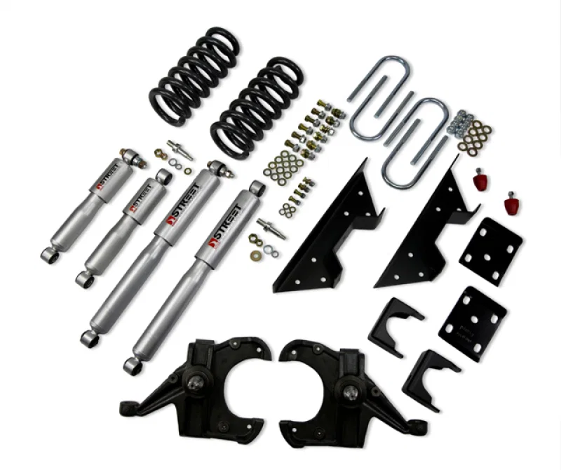 Belltech 705SP, LOWERING KIT WITH SP SHOCKS