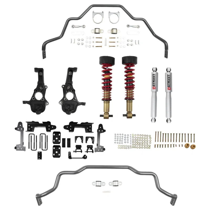 Belltech 1040HK, LOWERING KIT 2019+ GM Silverado / Sierra 1500 2WD All Cabs - 2-5in Fr / 6in R