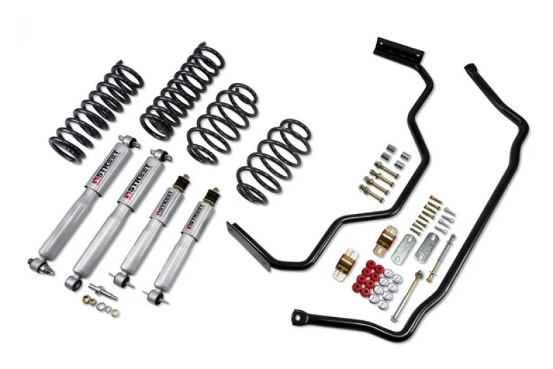 Belltech 1743, 79-93 Ford Mustang Fox 0in. F/0in. R drop Muscle Car Performance