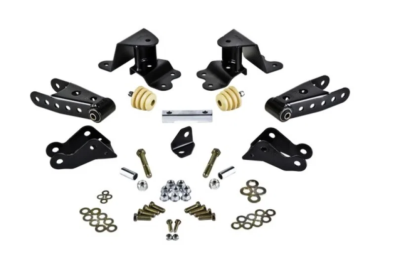 Belltech 6505, SHACKLE AND HANGER KIT 1990-94 SS454/C-2500 SIX LUG