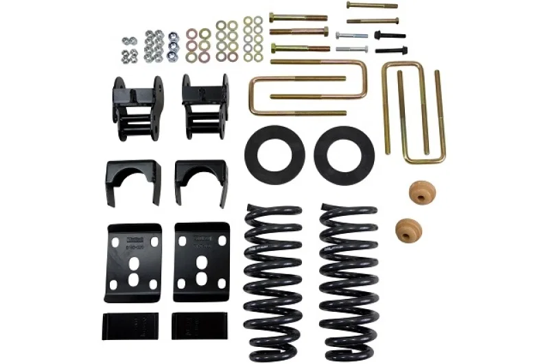 Belltech 981, LOWERING KIT 09-13 Ford F150 Ext Cab Short Bed 2WD 2in or 3in F/4in Rear w/o Shocks