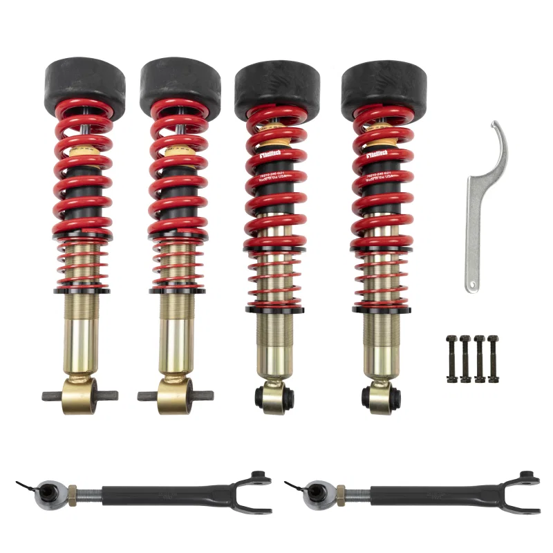 Belltech 1036SPC, 21+ Chevy Suburban/GMC Yukon XL 2WD/4WD Performance Lowering Kit 0.5-3in Front/1-4.5in Rear