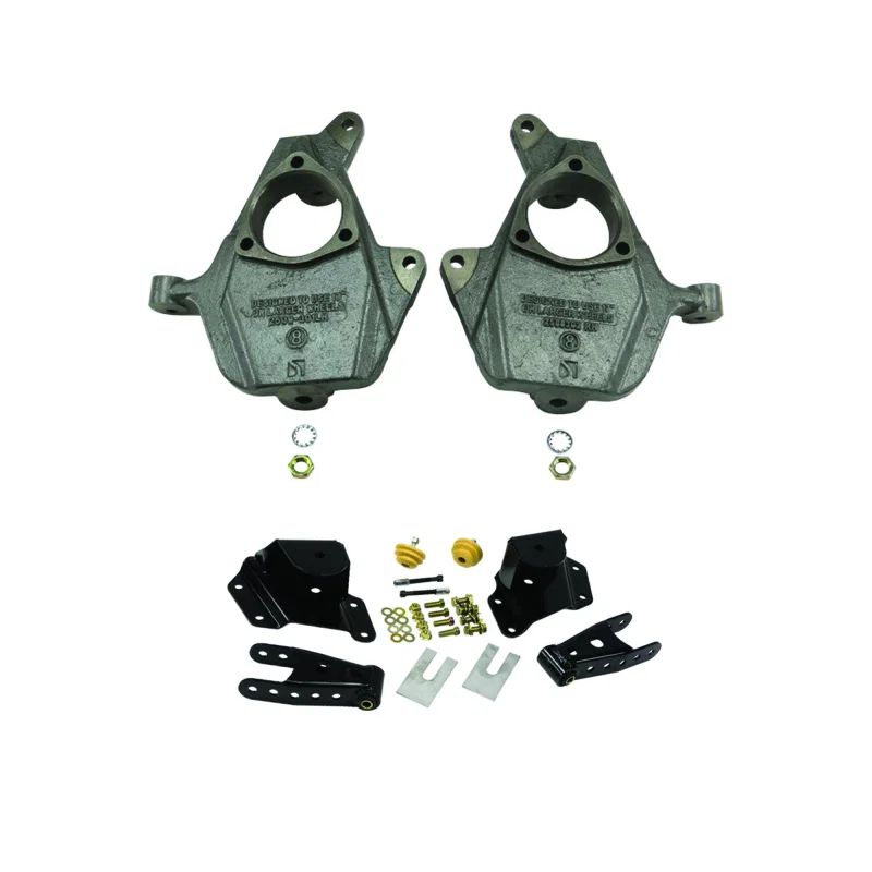 Belltech 1009, 99-06 Chevrolet Silverado/GMC Sierra Lowering Kit (2in Front/4in Rear) - W/O Shocks