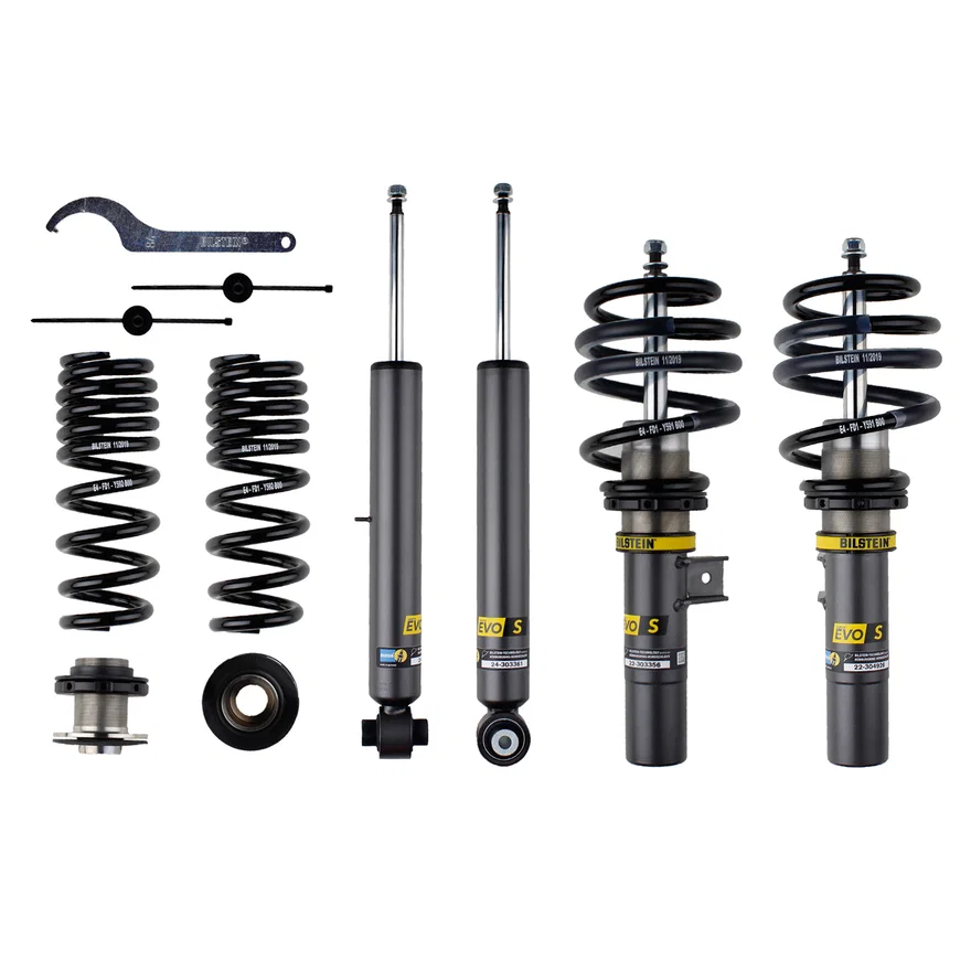 Bilstein 47-300118, EVO S Front and Rear Suspension Kit for BMW