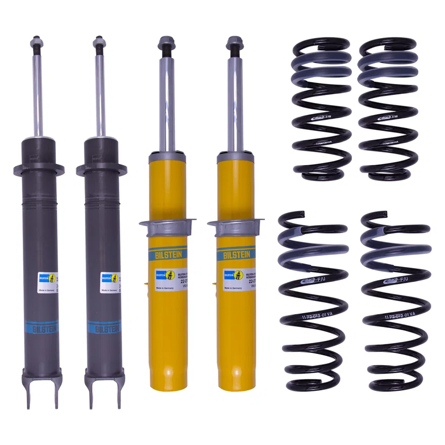 Bilstein 46-258878, B12 (Pro-Kit) Front and Rear Suspension Kit for Porsche 911