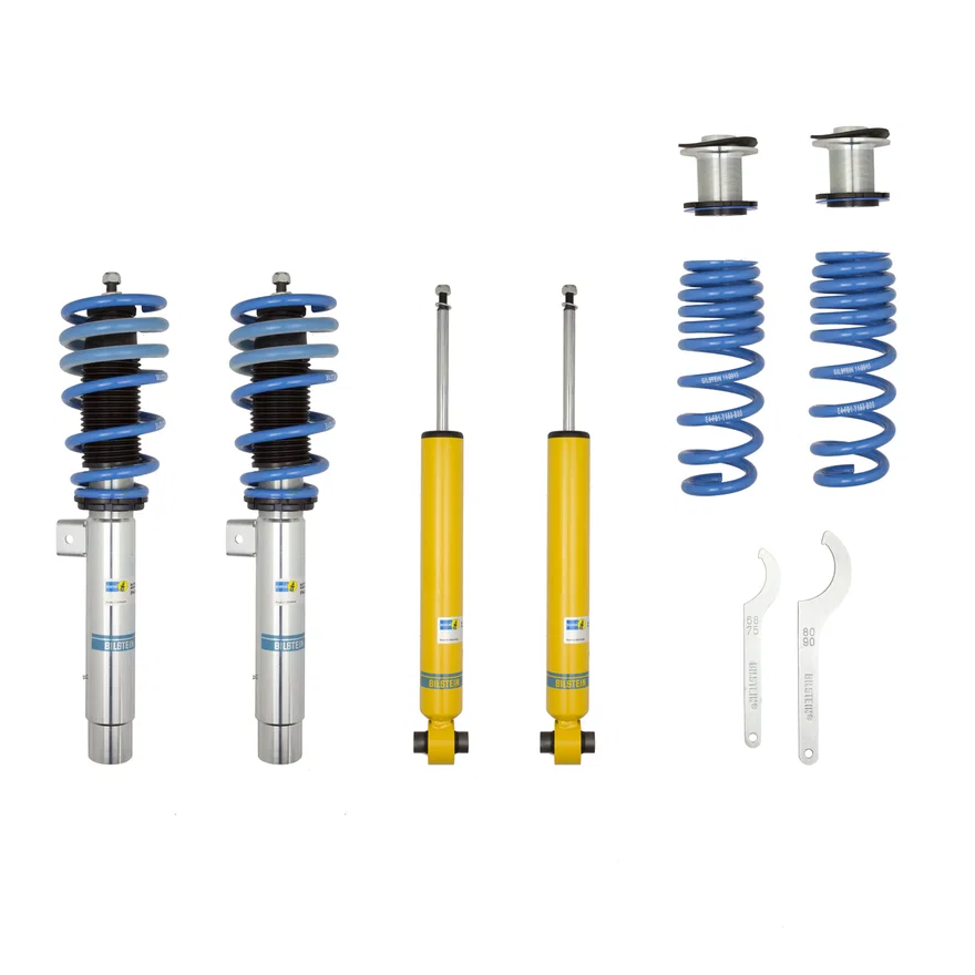 Bilstein 47-264632, B14 (PSS) Front and Rear Suspension Kit for BMW