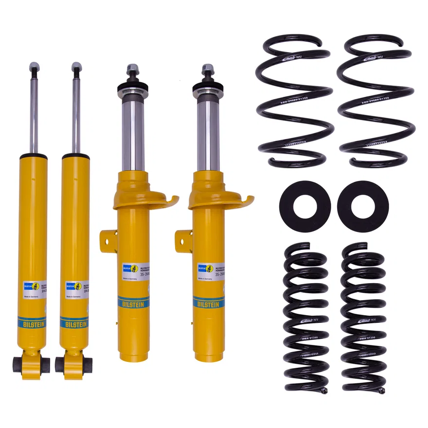 Bilstein 46-276193, B12 (Pro-Kit) Front and Rear Suspension Kit for BMW