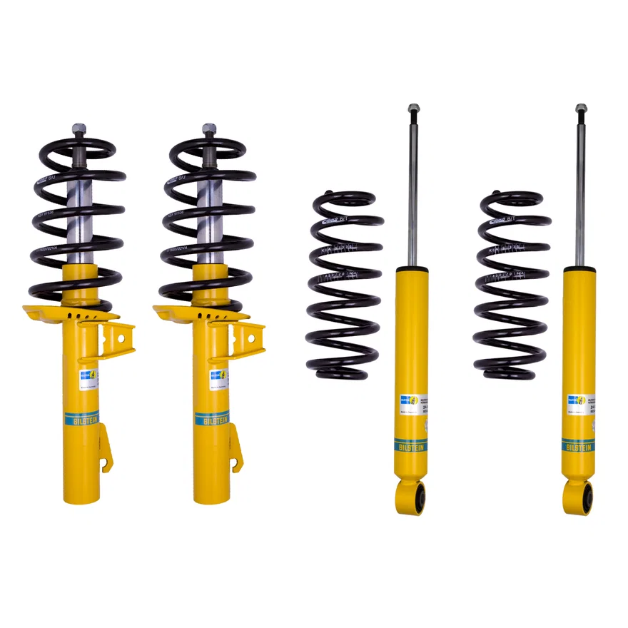 Bilstein 46-187956, B12 (Pro-Kit) Front and Rear Suspension Kit for Volkswagen Golf