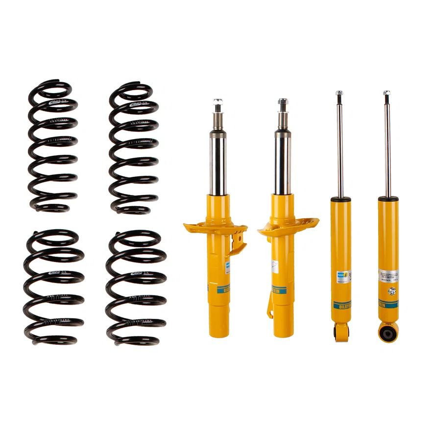 Bilstein 46-184511, B12 (Pro-Kit) Front and Rear Suspension Kit for Volkswagen Jetta