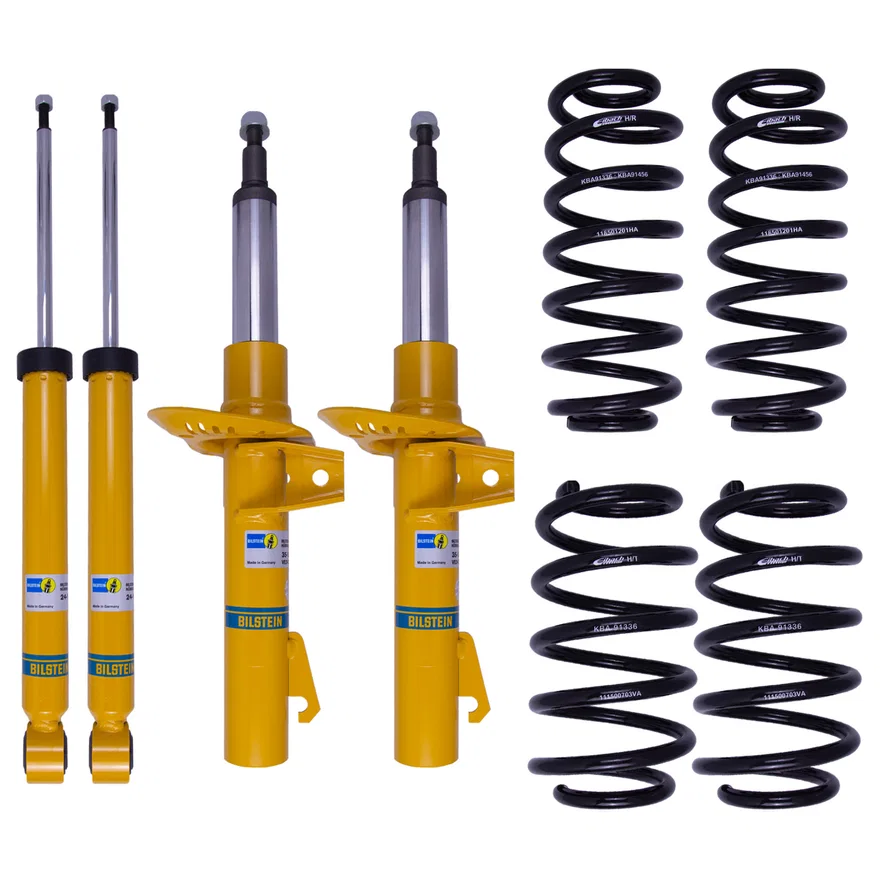 Bilstein 46-184436, B12 (Pro-Kit) Front and Rear Suspension Kit for Volkswagen Passat