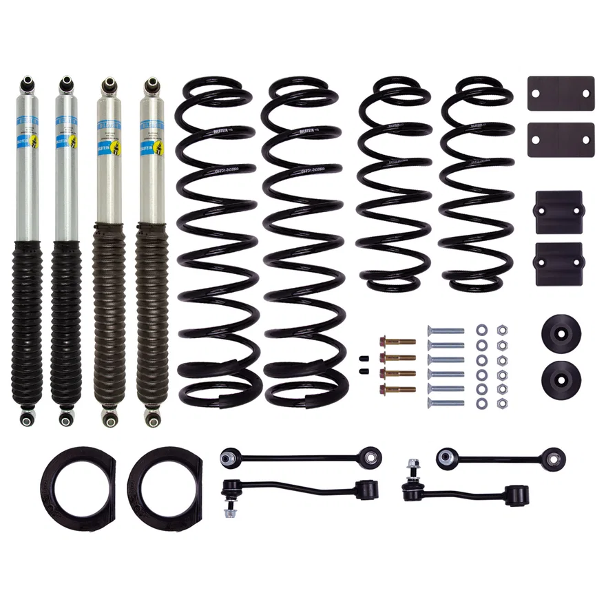B8 5100 Lift Kit Front and Rear Suspension Lift Kit for Jeep Wrangler