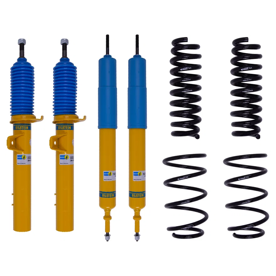 Bilstein 46-180582, B12 (Pro-Kit) Front and Rear Suspension Kit for BMW 328i