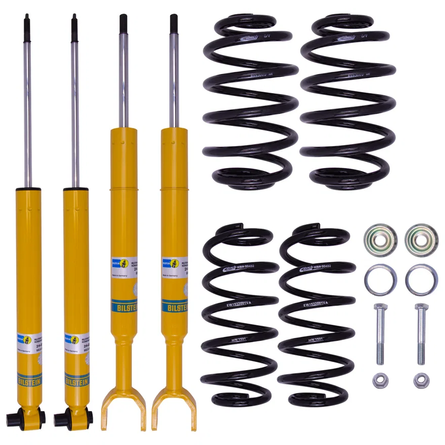 Bilstein 46-188700, B12 (Pro-Kit) Front and Rear Suspension Kit for Volkswagen Passat