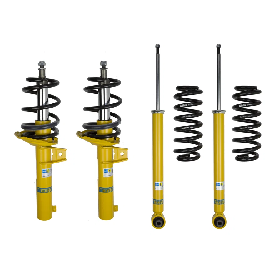 Bilstein 46-261212, B12 (Pro-Kit) Front and Rear Suspension Kit for Audi S3