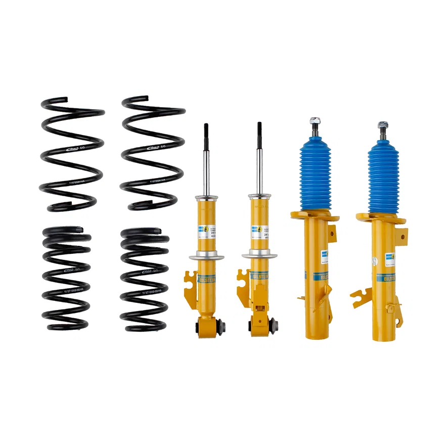 Bilstein 46-180476, B12 (Pro-Kit) Front and Rear Suspension Kit for Mini Cooper