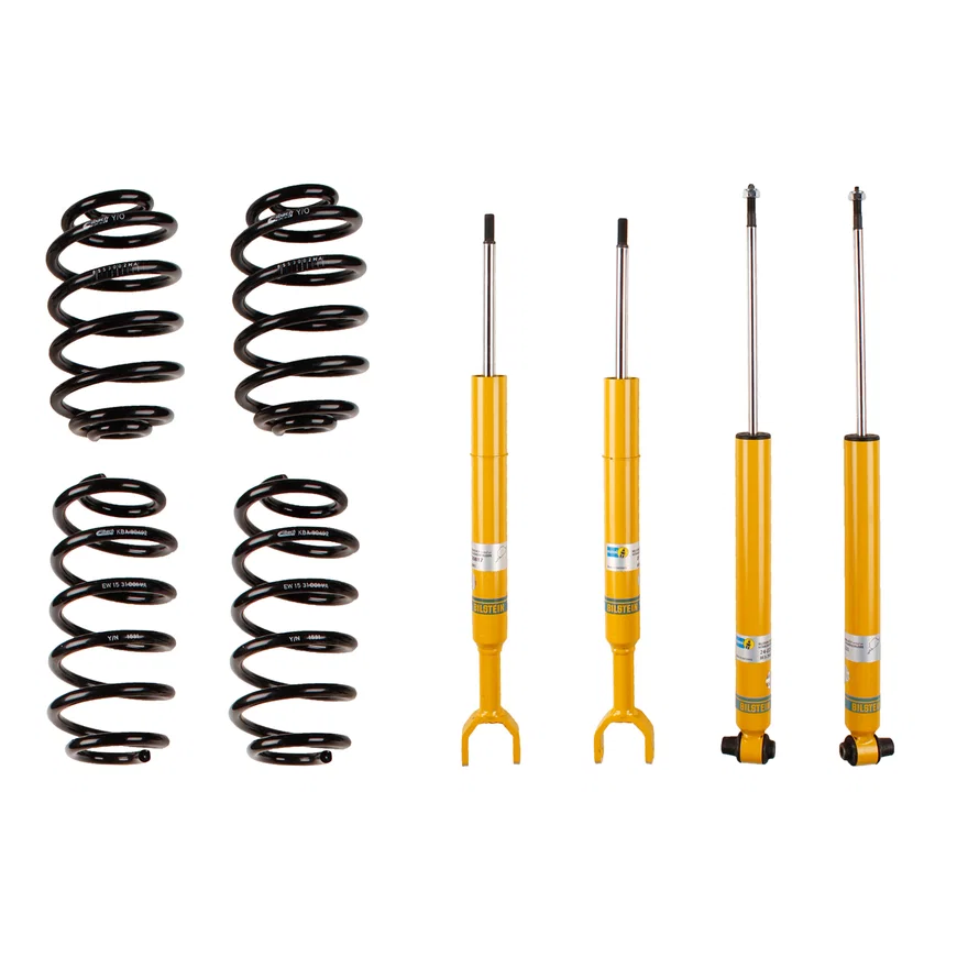 Bilstein 46-188694, B12 (Pro-Kit) Front and Rear Suspension Kit for Volkswagen Passat