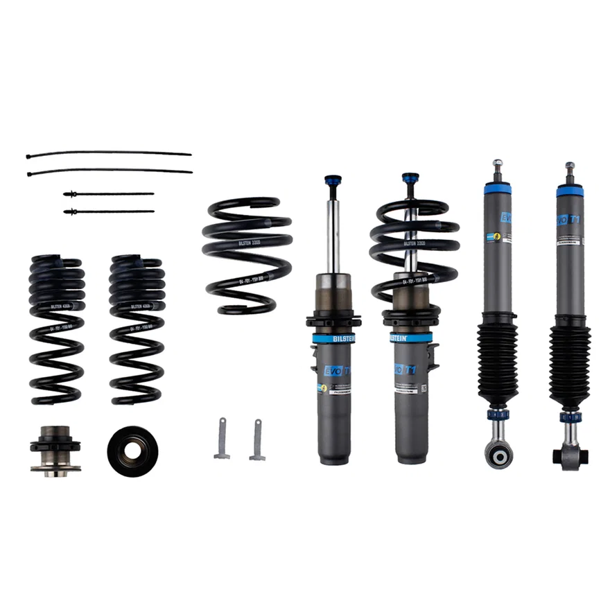Bilstein 48-300162, EVO T1 Front and Rear Suspension Kit for BMW