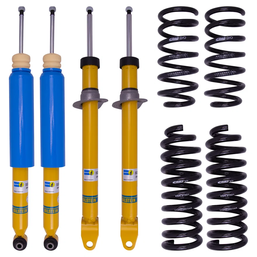 Bilstein 46-266347, B12 (Pro-Kit) Front and Rear Suspension Kit for Mercedes-Benz C300