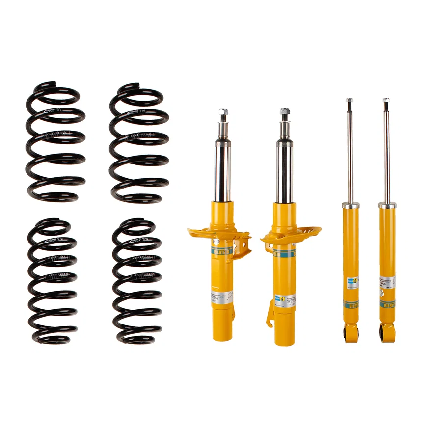 Bilstein 46-184153, B12 (Pro-Kit) Front and Rear Suspension Kit for Volkswagen Rabbit
