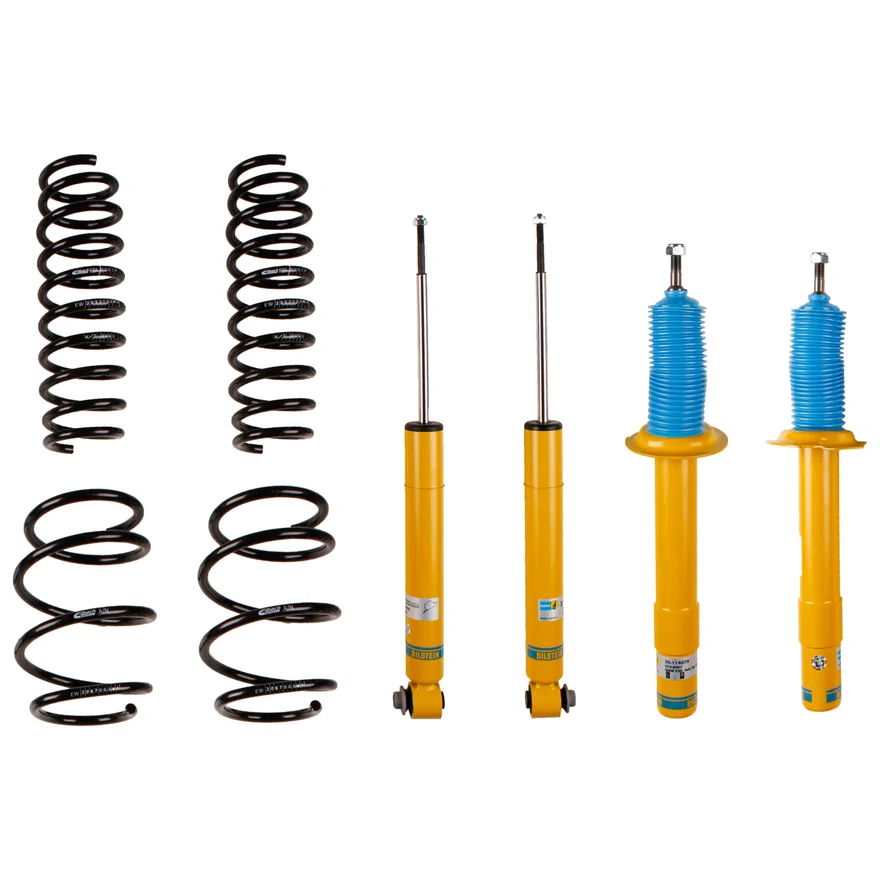 Bilstein 46-180841, B12 (Pro-Kit) Front and Rear Suspension Kit for BMW