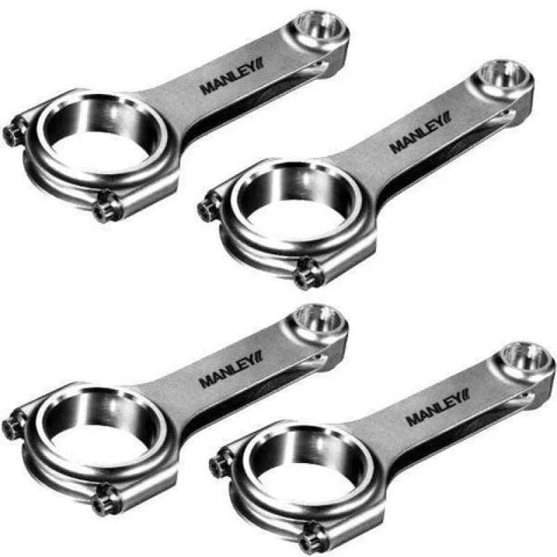 Manley Performance 14014-4, 02+ Acura RSX 2.0L V-Tech DOHC K20 H-Beam Connecting Rod Set (Set of 4)