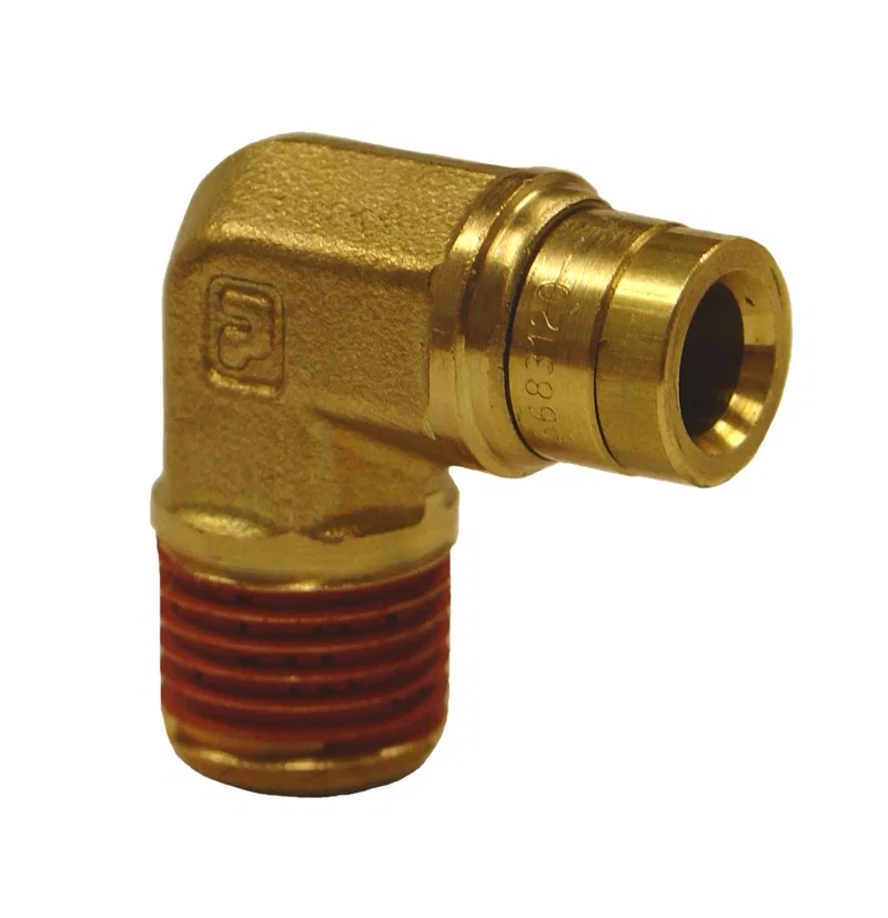 Firestone 3031, Male 1/4in. NPT To 1/4in. PTC 90 Degree Elbow Air Fitting - 25 Pack (WR17603031)