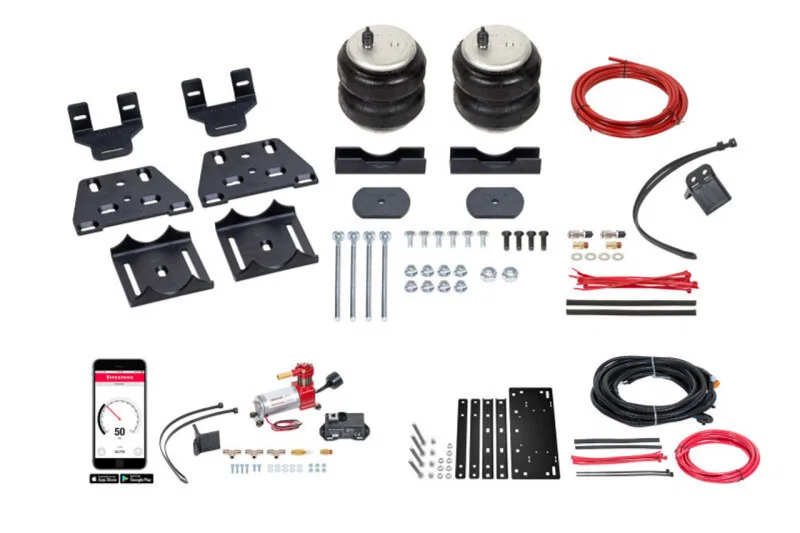 Firestone 2894, 24-25 Toyota Tacoma 4WD Only Ride-Rite AIO Wireless Air Helper Spring Kit (W217602894)