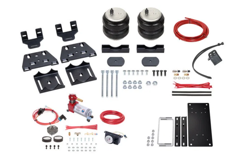 Firestone 2893, 24-25 Toyota Tacoma 4WD Only Ride-Rite AIO Analog Air Helper Spring Kit (W217602893)