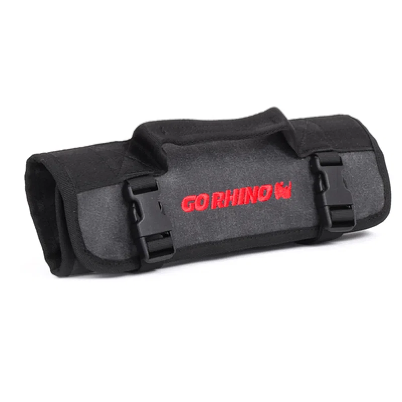 Go Rhino XG1050-01, XVenture Gear Tool Wrench Roll - Small (3.5x3.5in. Closed) 12oz Waxed Canvas - Black