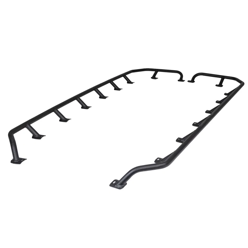 Go Rhino 5933081T, SRM300 Tri-Rail Kit (For 80x40in. Rack) - Tex. Blk (Rails ONLY - Req. Platform)