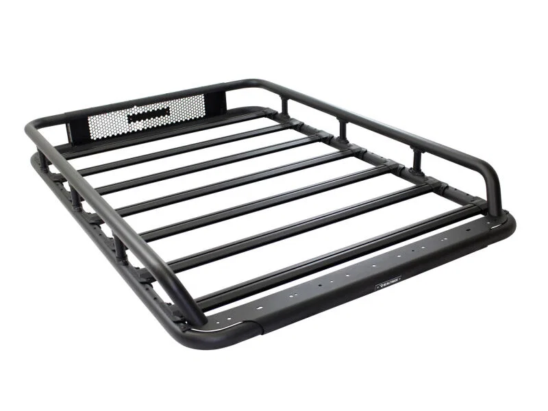 Go Rhino 5936055T, SRM 600 Basket Style Roof Rack 55in. - Tex. Blk