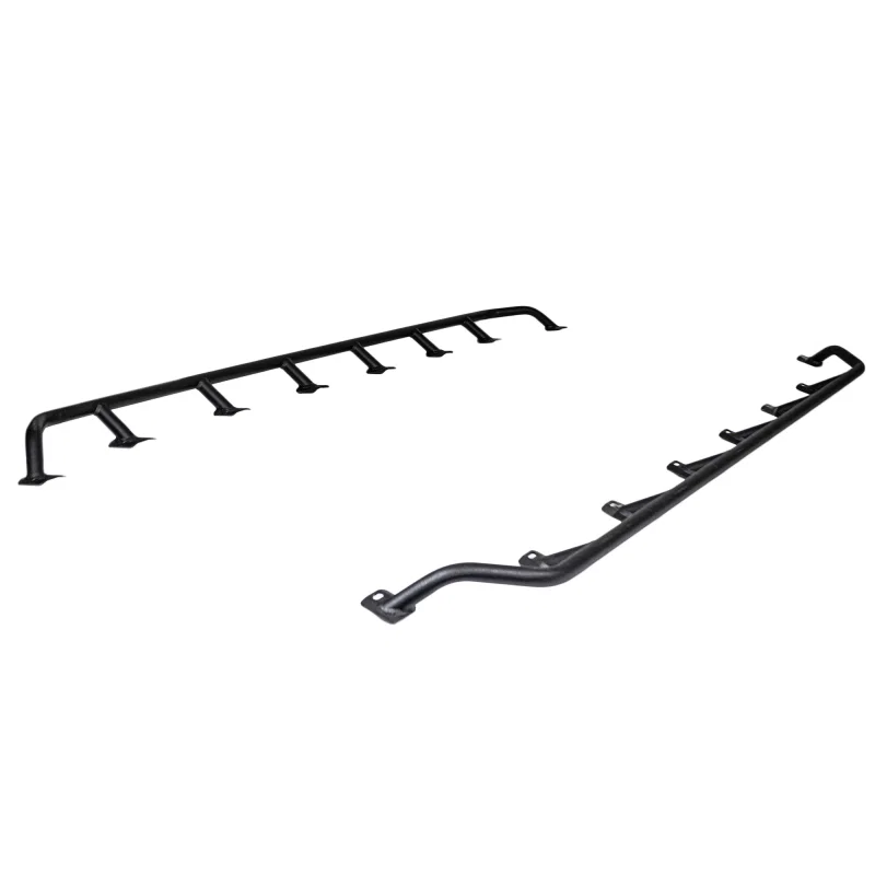 Go Rhino 5933082T, SRM300 Dual Rail Kit (For 80x40in. Rack) - Tex. Blk (Rails ONLY - Req. Platform)