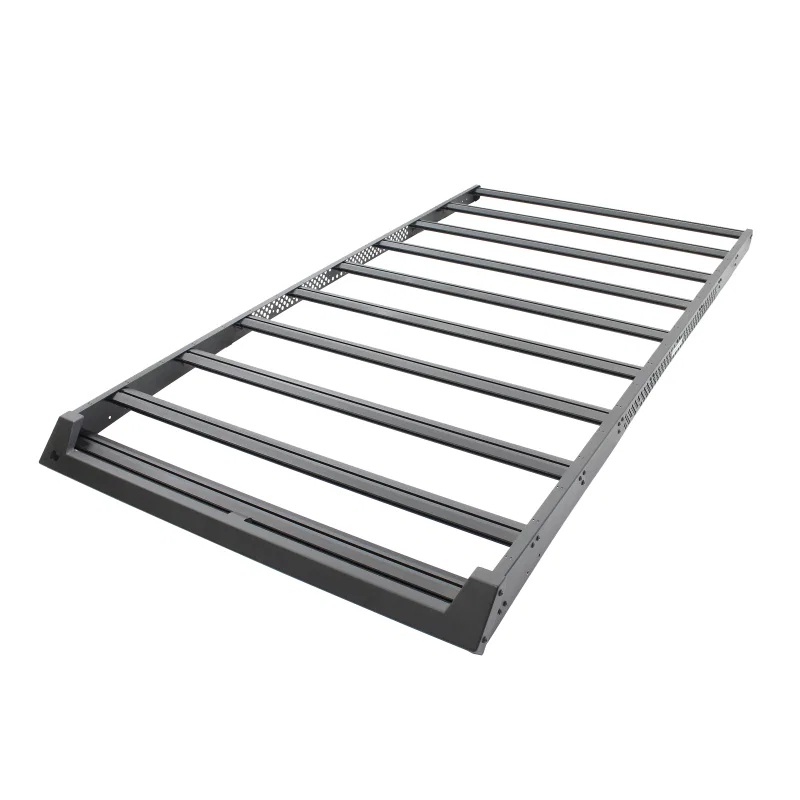 Go Rhino 5933200T, 24-26 Toyota Land Cruiser (4dr) Ceros Low Profile Roof Rack - Tex. Blk