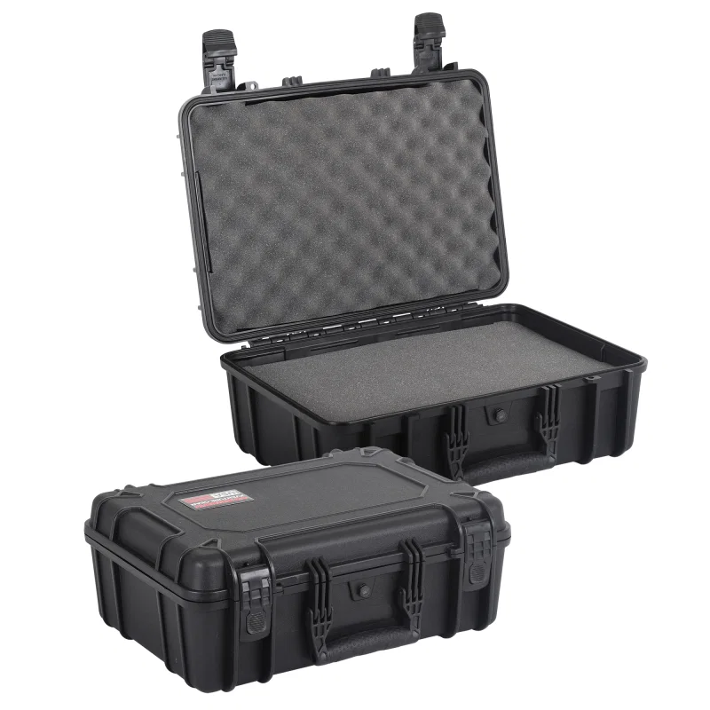 Go Rhino XG181407F, XVenture Gear Hard Case w/Foam - Medium 18in. / Lockable / IP67 - Tex. Black